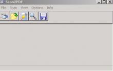 WinScan2PDF - scanare în format PDF Cum să configurați o imprimantă pentru scanarea în format PDF