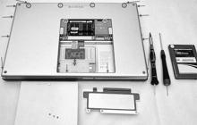 Sostituzione dell'HDD in un laptop con un SSD - istruzioni