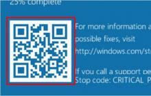 Chybové kódy „Modrá obrazovka smrti“ Příčiny obrazovky smrti windows 7
